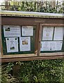 SO7126 : Noticeboard, Oxenhall, Gloucestershire by Jaggery