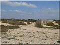 SZ5799 : Military remains on Browndown Training Area by Oliver Dixon