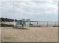 SZ5898 : Boundary fence of the Browndown Training Area by Oliver Dixon