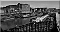 TA1028 : Old Harbour, River Hull, Kingston upon Hull by Bernard Sharp