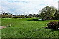 SO9064 : Droitwich Golf Course with water feature, Ford Lane, Droitwich Spa, Worcs by P L Chadwick