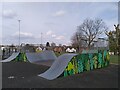 SP0589 : Skate park, Georges Park, Lozells by A J Paxton