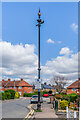 TQ2665 : Sewer vent column, Duke of Edinburgh Road by Ian Capper