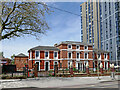 SP0586 : Former hospital in Broad Street, Birmingham by Roger  D Kidd