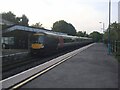 ST5393 : Class 170 train arriving in Chepstow railway station  by S