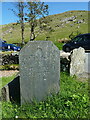 SH7048 : Relocated milestone, Crimea Pass by Richard Law