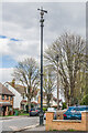 TQ2763 : Sewer vent column, Grosvenor Avenue by Ian Capper