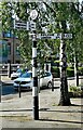 TQ8392 : Hockley fingerpost by Paul Jones