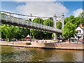 SJ4166 : Chester, Queen's Park Footbridge by David Dixon