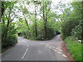 SU8539 : Road junction near Farnham by Malc McDonald