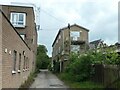 SE5953 : Tinned-up empty housing, Barleyfields, Clifron by Christine Johnstone