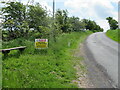 NT7045 : Country road south of Greenlaw by M J Richardson