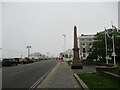 TQ1502 : Evening  view  along  Marine  Parade  to  Worthing  Pier by Martin Dawes