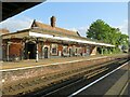 SU9745 : Farncombe railway station by Malc McDonald