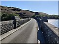 SN8968 : Road across Craig Goch Dam by Mat Fascione