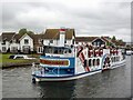 TG3017 : Tour boat on the River Bure, Wroxham by Robin Drayton