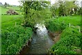 SO5490 : A brook on the Shropshire Way by Jeff Buck