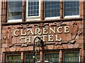 SD5805 : Clarence Hotel, Wallgate, Wigan  detail by Alan Murray-Rust