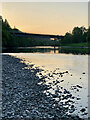 NO0043 : The A9 Bridge and River Tay Embracing the Twilight by Mick Garratt