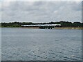 SZ0092 : Train crossing Holes Bay, near Poole by Malc McDonald