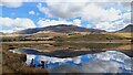 SH5652 : Llyn y Gader and Yr Wyddfa, the Snowdon Massif by I Love Colour