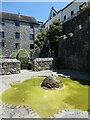 SX4854 : Fountain, the Elizabethan Gardens, Plymouth by Christine Johnstone