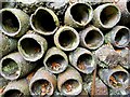 SK3281 : Old Crucible Pots, Abbeydale Industrial Hamlet by David Dixon