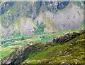 SH6056 : View over the Nant Peris Pass by Gerald England