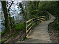 SH5470 : Wales Coast Path along the Menai Strait by Mat Fascione