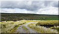 NY8142 : Bend of hill road on north side of Cowhorse Hill by Trevor Littlewood