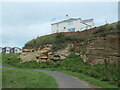 NU2704 : Cliff House, Pan Point, Amble by Christine Johnstone