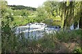 SP1051 : Weir on the River Avon by Philip Halling