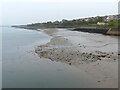 SH4863 : Menai Strait shoreline at Caernarfon by Mat Fascione