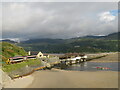 SH6115 : Train approaching Barmouth bridge by Malc McDonald