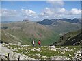 NY1611 : Fellwalkers on Little Scoat Fell by Adrian Taylor