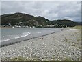 SH6114 : Shingle beach near Fairbourne by Malc McDonald