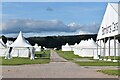 SU8807 : Goodwood Revival festival setup in progress by David Martin