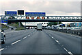 TL0326 : Southbound M1 at Junction 11A (Chalton) by David Dixon