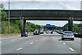 TL1602 : Footbridge over the Clockwise M25 by David Dixon