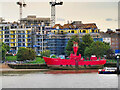 TQ6474 : Former Lightship at Gravesend by David Dixon