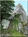 SW9959 : Roche - Ladder climbing the rock to the chapel by Rob Farrow