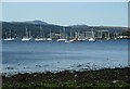 NS2783 : Moored boats by Richard Sutcliffe