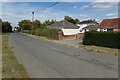 TL8336 : Church Road & Wickham St Paul Postbox by Geographer