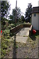 TL8336 : Ramp at Wickham St Paul Village Hall by Geographer