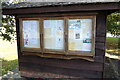 TL8336 : Wickham St Paul Village Notice Board by Geographer