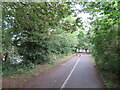 SJ5011 : Path on former railway, Shrewsbury by Malc McDonald