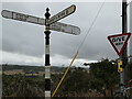 NT5974 : Rural East Lothian : ELCC fingerpost near Luggate by Richard West