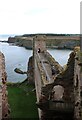 NT5984 : Battlements, Tantallon Castle by Richard Sutcliffe