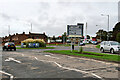 TA1768 : Traffic Island on Scarborough Road (A165) by David Dixon