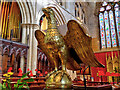 TA1767 : Eagle Lectern, Bridlington Priory Church by David Dixon